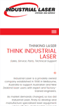 Mobile Screenshot of industriallaser.com.au